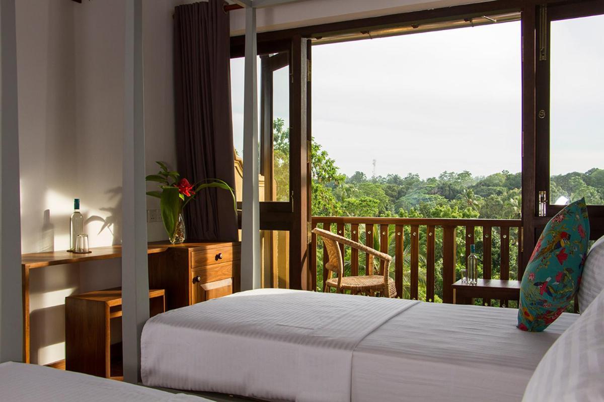 Bed and Breakfast Sri Yoga Shala Unawatuna Exterior foto